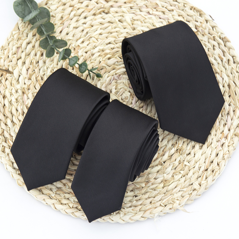 Women Accessories Business - 남자를위한 새로운 클래식 블랙 넥타이 웨딩