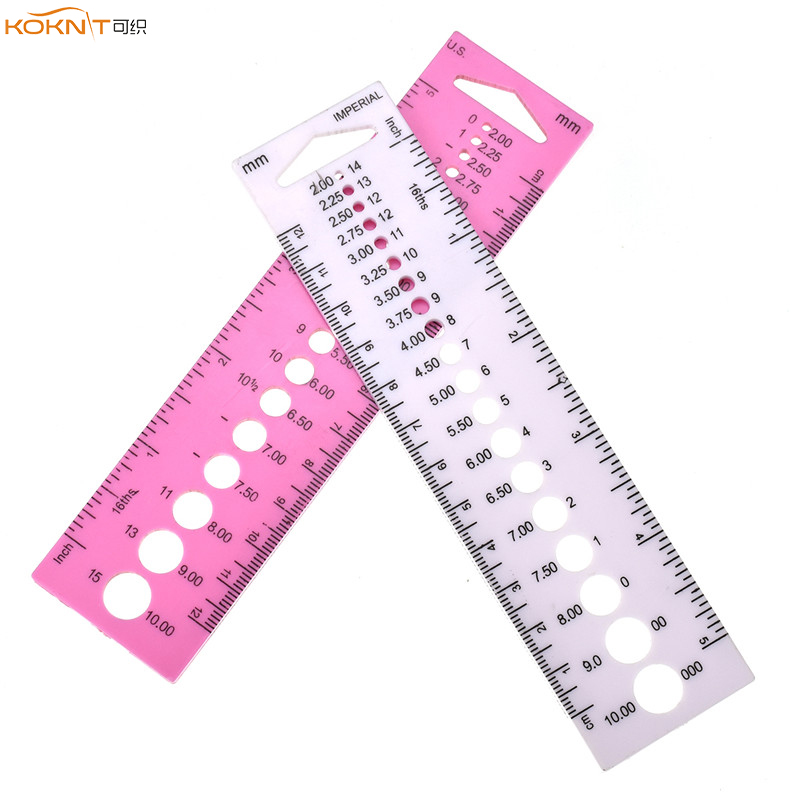 Women'S Accessories Canada - KOKNIT 뜨개질 바늘 크기 게이지 인치