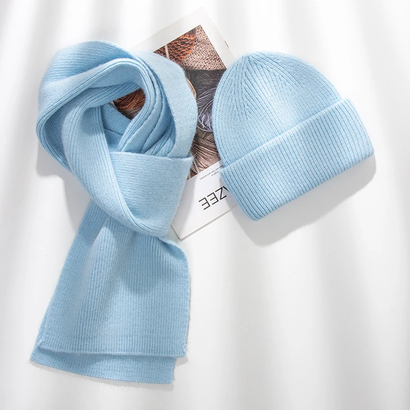 앙고라 모자 스카프 세트 겨울 여성 니트 비니 추운 날 - Women'S Accessories Go Outdoors 리뷰 및 가격