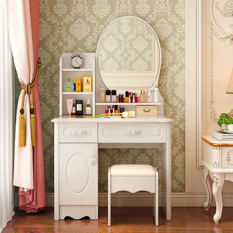 유럽식 심플 화장대 여성용 욕실 침실 화장대 저렴한 메 - Women Accessories Drawer 리뷰 및 가격