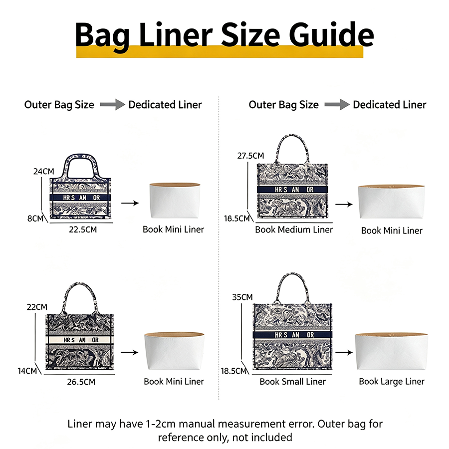 D북 토트백용 가방 정리함, 패션 선물 가방, 수납 보 - Women Accessories Bag 리뷰 및 가격