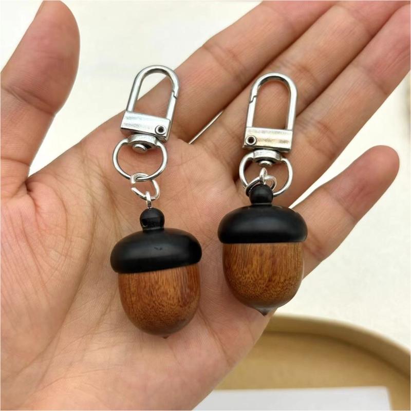 소형 구획이 있는 기능성 트위스트 오픈 도토리 키체인  - Women Accessories Store 리뷰 및 가격
