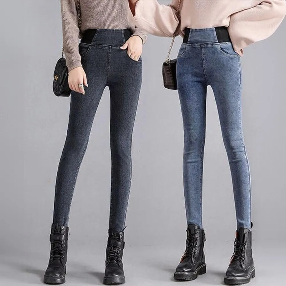 성인 여성용 통기성 타이트 팬츠 하이웨이스트 빅사이즈  - Women'S Jeans Accessories 리뷰 및 가격