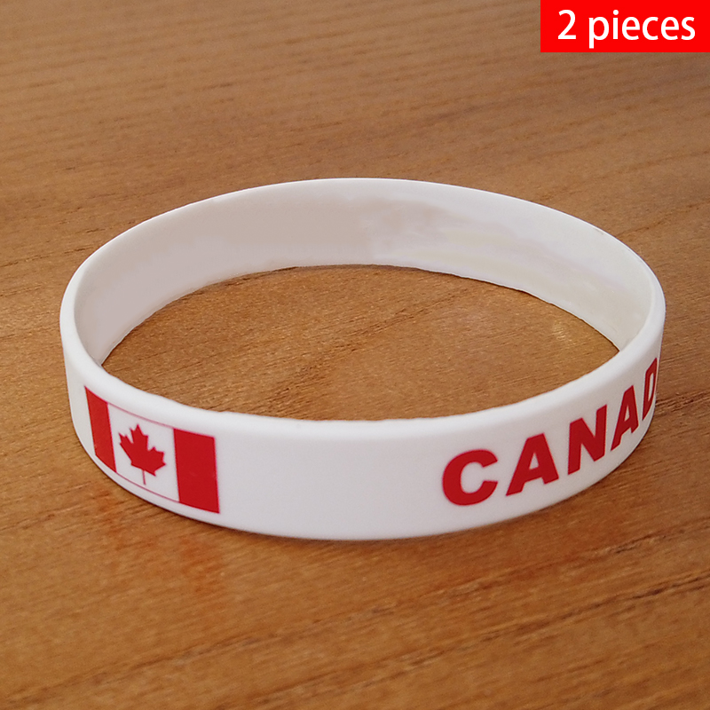 남녀공용 캐나다 국기 손목 밴드, 스포츠 실리콘 팔찌, - Women'S Accessories Canada 리뷰 및 가격