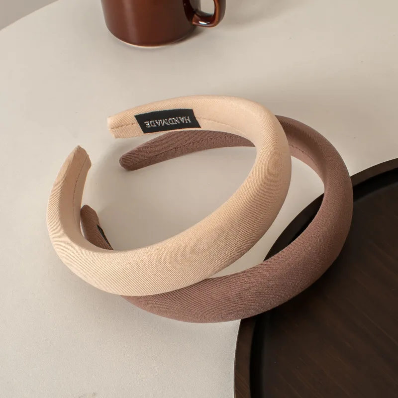 여성용 와이드 브림 원단 헤어밴드, 와일드 외출, 한국 - Women'S Accessories Go Outdoors 리뷰 및 가격