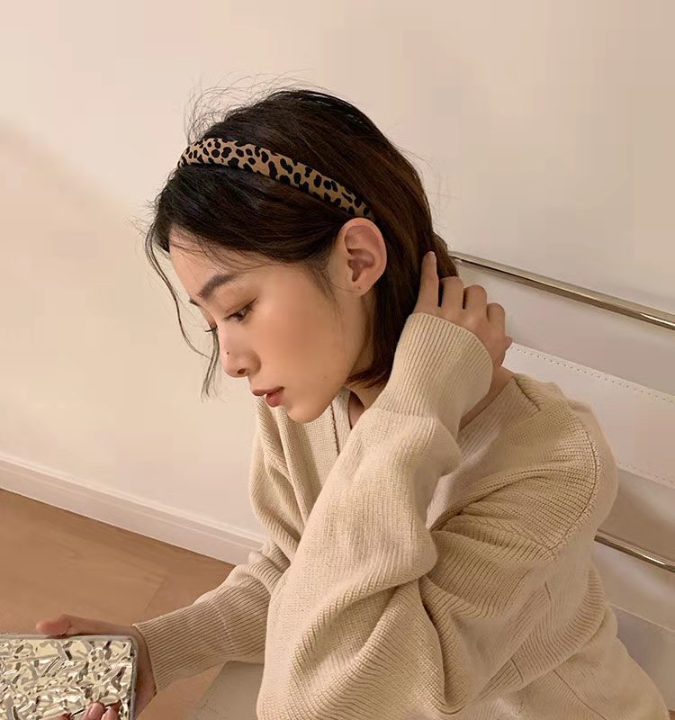 새로운 스타일 레오파드 그레인 헤어 밴드 소녀는 유행과 - Women'S Accessories Go Outdoors 리뷰 및 가격