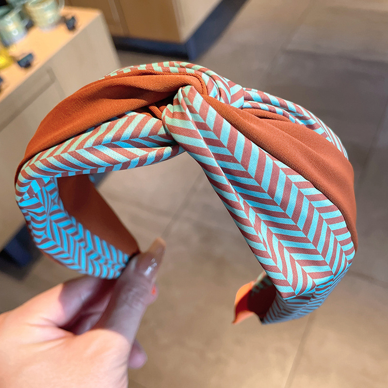 한국 컬러 블록킹 새로운 헤어 액세서리 헤어밴드 여성용 - Women'S Accessories Go Outdoors 리뷰 및 가격