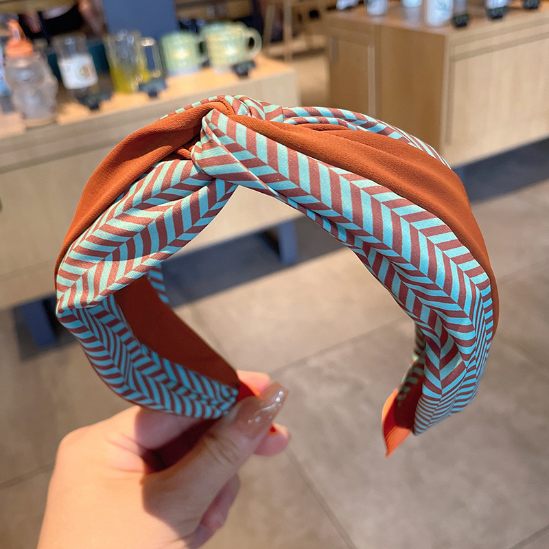 한국 컬러 블록킹 새로운 헤어 액세서리 헤어밴드 여성용 - Women'S Accessories Go Outdoors 리뷰 및 가격