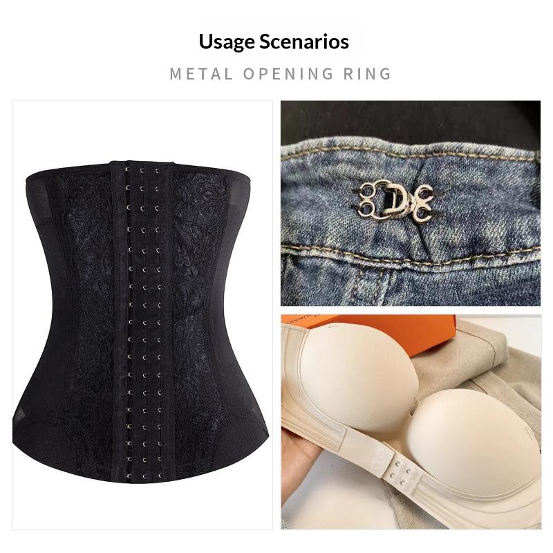10 쌍 금속 보이지 않는 의류 후크 청바지 바지 스커 - Women'S Jeans Accessories 리뷰 및 가격