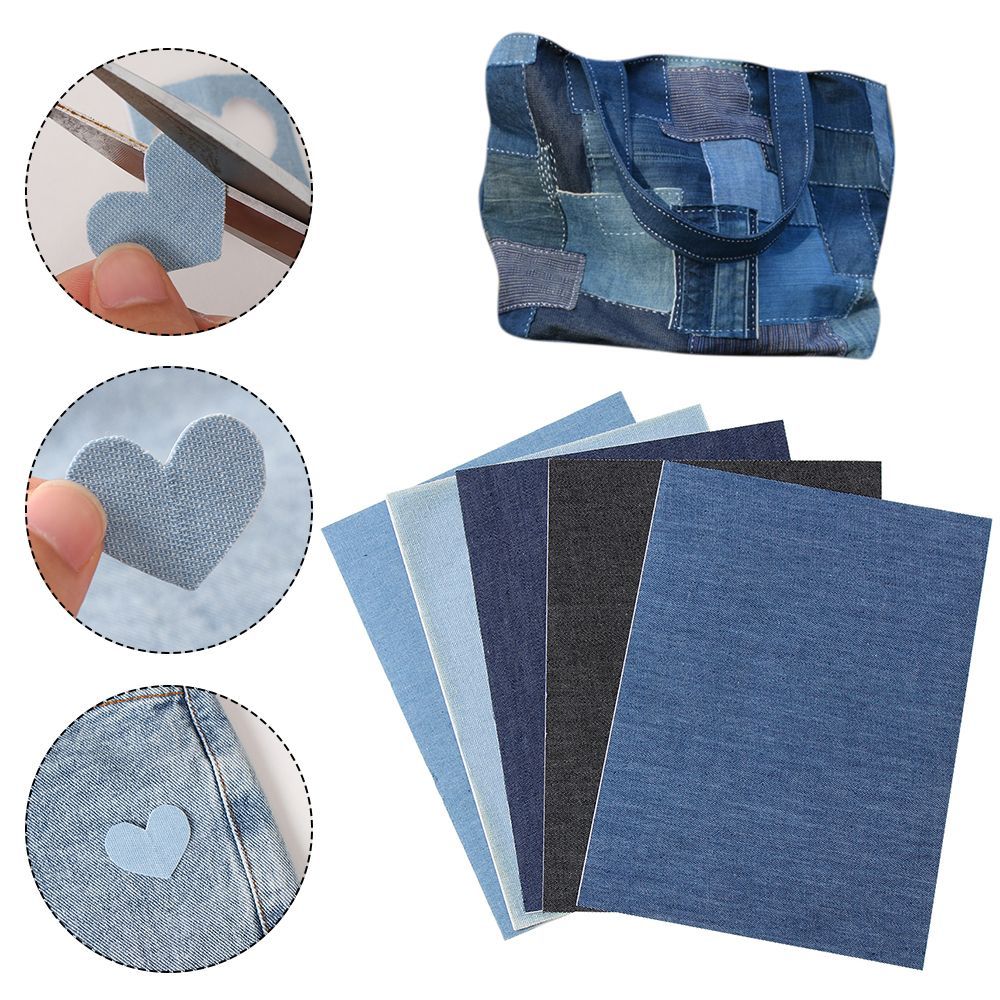 청바지 수리 패치 데님 다리미 패치, 의류 스티커, 바 - Women'S Jeans Accessories 리뷰 및 가격