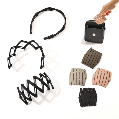 새로운 패션 접이식 머리띠, 외출, 집어넣을 수 있고  - Women'S Accessories Go Outdoors 리뷰 및 가격