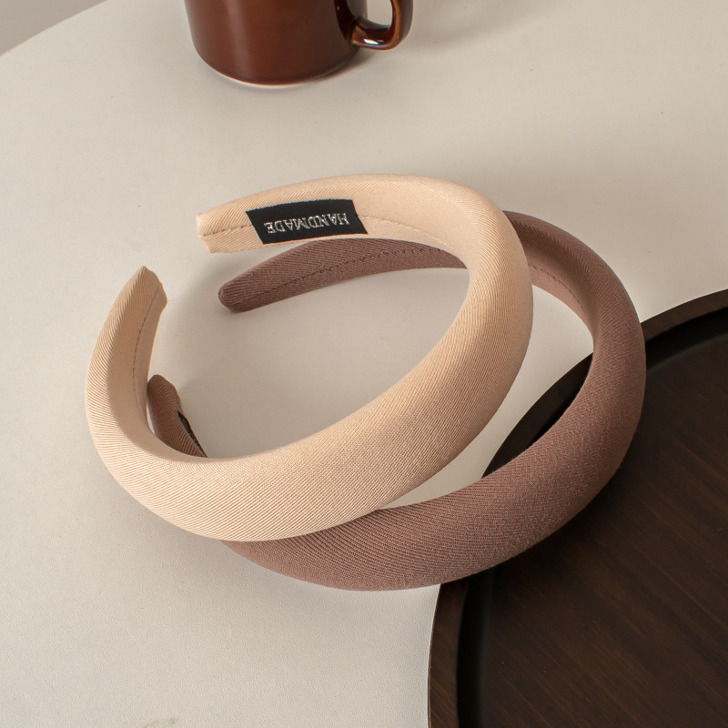 넓은 챙의 패브릭 가을/겨울 헤어밴드 여성 와일드 외출 - Women'S Accessories Go Outdoors 리뷰 및 가격