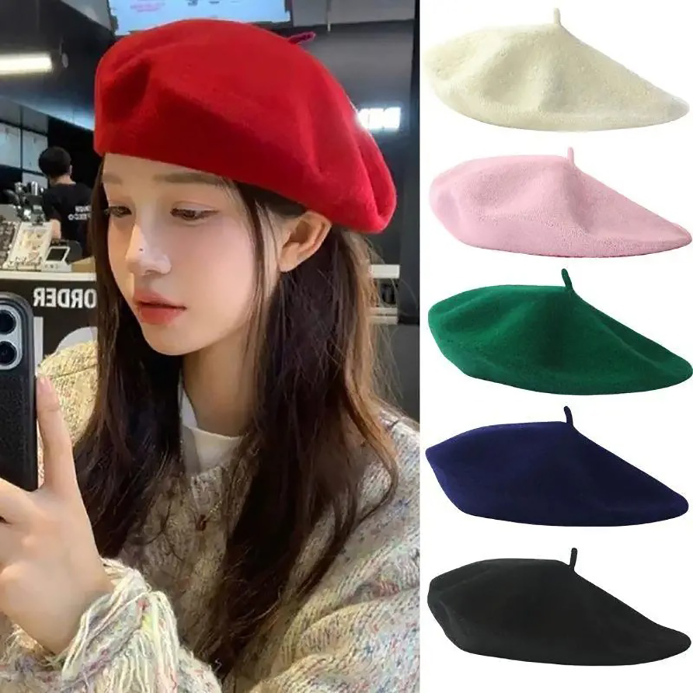 클래식 베레모 프랑스 예술가 화가 모자 여성용 부드러운 - Women'S Accessories Go Outdoors 리뷰 및 가격