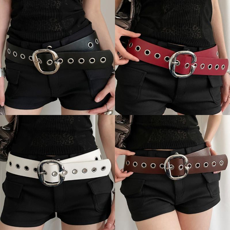 펑크 스타일 디자인 감각 와이드 벨트 여성 Y2k 성격 - Women'S Jeans Accessories 리뷰 및 가격