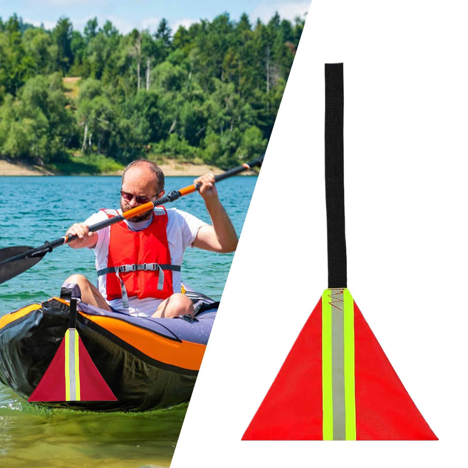 빨간색 견인 깃발 반사 안전 카약 운반 액세서리 여성  - Women'S Kayak Accessories 리뷰 및 가격